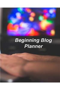 Beginning Blog Planner