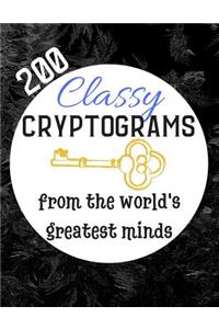 200 Classy Cryptograms From The World's Greatest Minds