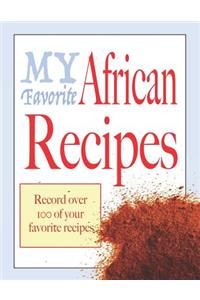 My favorite African recipes