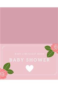 Baby Shower Baby Libs Guest Book