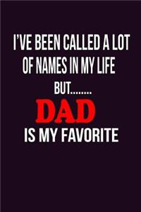 I'Ve Been Called A Lot Of Names In My Life But Dad Is My Favorite