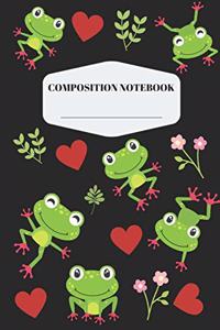 Frog Composition Notebook