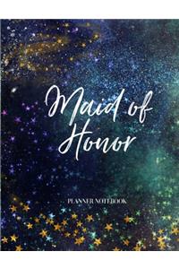 Maid of Honor Planner Notebook