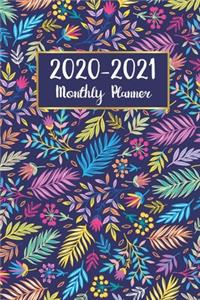 2020-2021 Monthly Planner