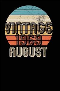 Vintage 1969 August