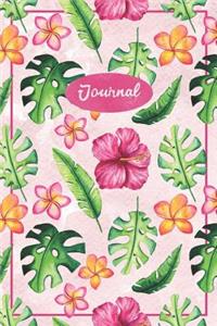 Watercolor Floral Journal