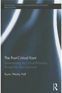 Post-Critical Kant