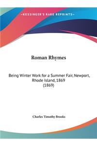Roman Rhymes