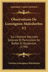 Observations De Lamoignon-Malesherbes V2