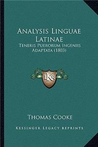 Analysis Linguae Latinae