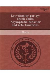 Low-Density Parity-Check Codes: Asymptotic Behavior and Zeta Functions