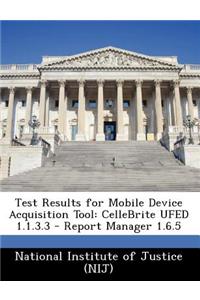 Test Results for Mobile Device Acquisition Tool