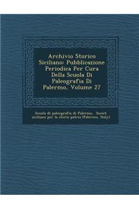 Archivio Storico Siciliano