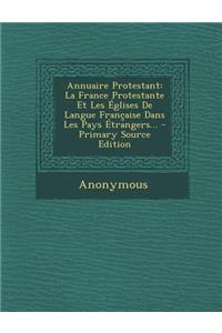 Annuaire Protestant