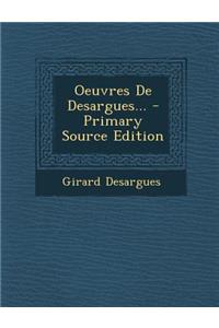 Oeuvres de Desargues...