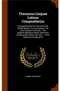 Thesaurus Linguae Latinae Compendiarius