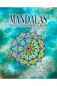 MANDALAS Relaxation Coloring Book