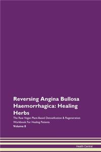 Reversing Angina Bullosa Haemorrhagica: