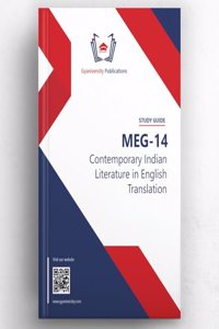 MEG-14: Contemporary Indian Literature in English Translation (IGNOU Study Guide Book)