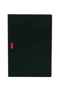 Black / Black (set of two) A4 Lined Notebooks