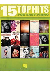 15 Top Hits for Easy Piano