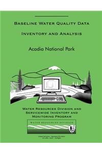 Baseline Water Quality Data Inventory and Analysis