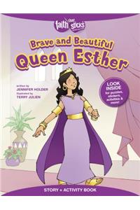 Brave and Beautiful Queen Esther Story + Activity Book