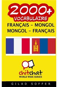 2000+ Francais - Mongol Mongol - Francais Vocabulaire