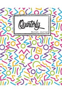 Bullet Journal: Dot Grid, Colorful Geometric Cover Notebook, 8
