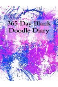 365 Day Blank Doodle Diary