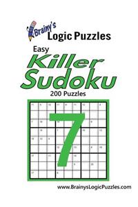 Brainy's Logic Puzzles Easy Killer Sudoku #7