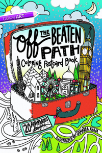 Off the Beaten Path Coloring Postcard Book