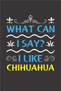 What Can I Say? I Like Chihuahua