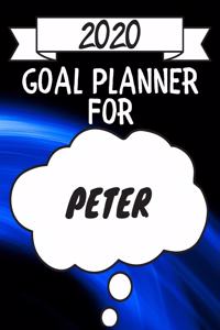 2020 Goal Planner For Peter