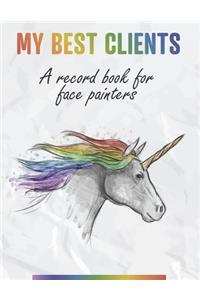 My Best Clients - A record book for face painters
