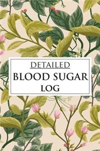 Detailed Blood Sugar Log