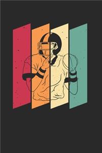 American Football Notizbuch