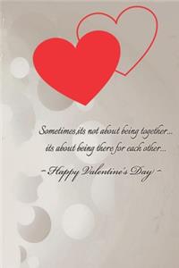 Happy valentine's day New daily creative writing Journal 2020