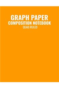 Graph Paper Composition Notebook Quad Ruled