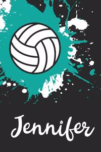 Jennifer Volleyball Notebook