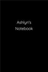 Ashlyn's Notebook