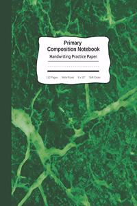 Primary Composition Notebook Handwriting Practice Paper