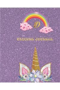 Unicorn Journal D
