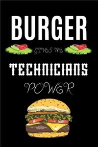 Burger Gives Me Technicians Power