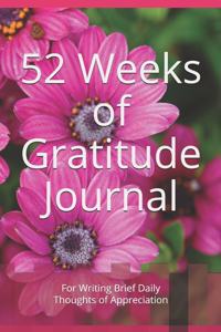 52 Weeks of Gratitude Journal