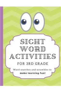 Sight Word Activities for 3rd Grade