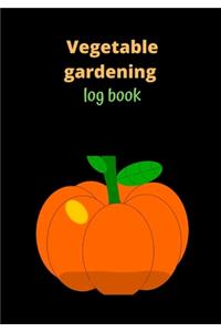 Vegetable Gardening Log Book