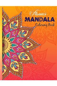 Flower Mandala Coloring Book