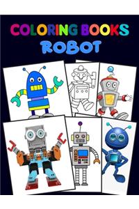 Coloring Books Robot.