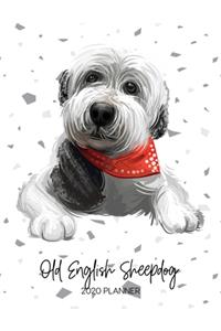 Old English Sheepdog 2020 Planner